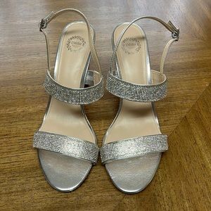 Women’s silver heels